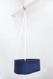 Hanging Baby Cradle | Navy Blue