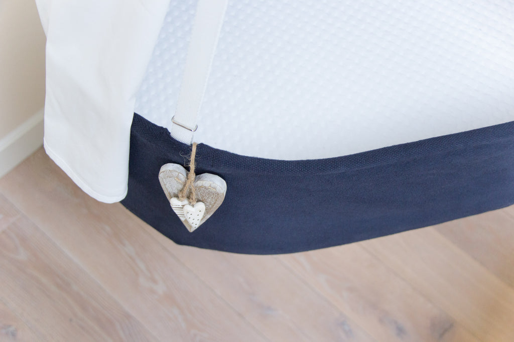 Hanging Baby Cradle | Navy Blue