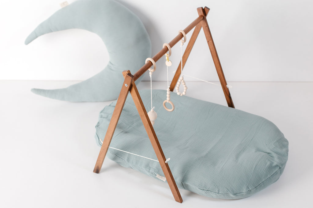 Baby Lounger + Olive Slip-on-cover
