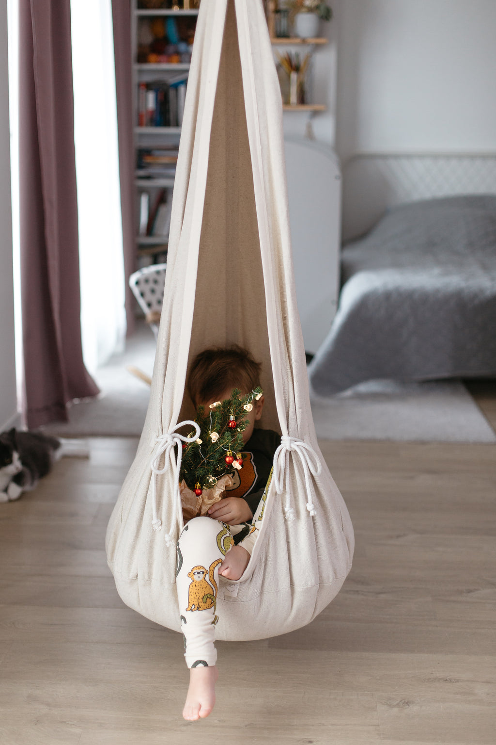 Cocoon Swing | Natural Linen