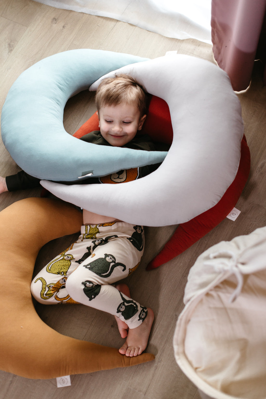 Baby Breastfeeding, Support & Play Pillow - Swingy Nest