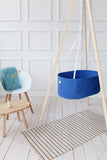 Hanging Baby Cradle | Powder Blue