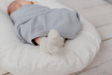 baby shower gift, organic cotton swaddle